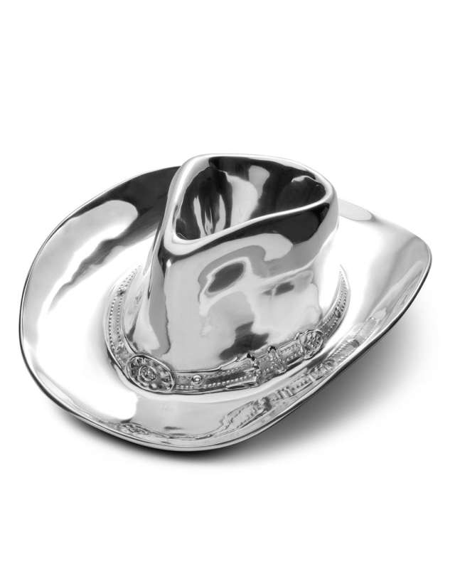 Cowboy Hat Chip & Dip Server